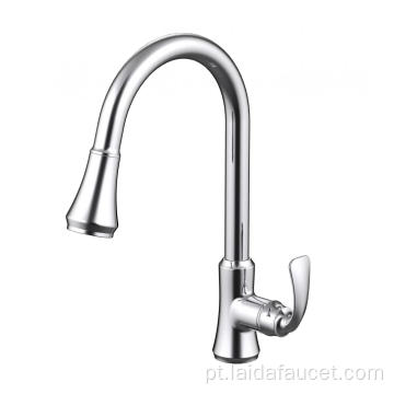 Misturador de cozinha de puxar uma única alça